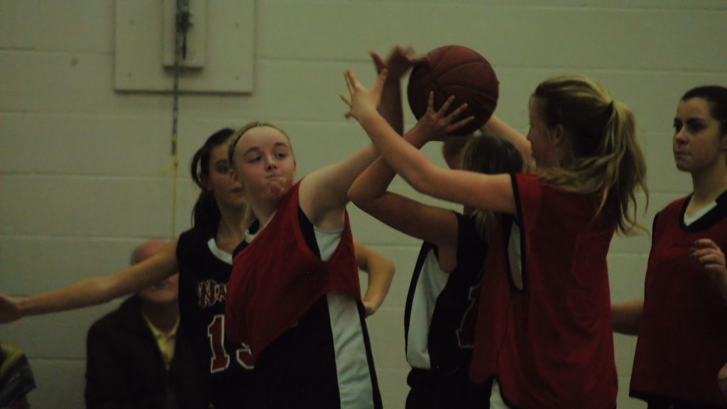 blocking the pass