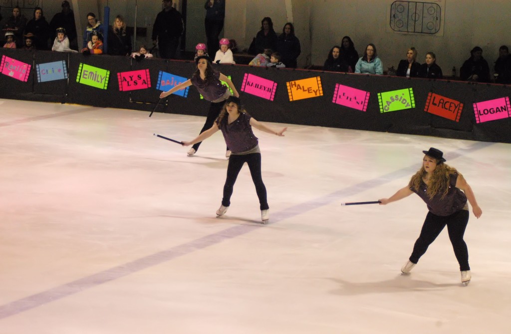 figure skating trio