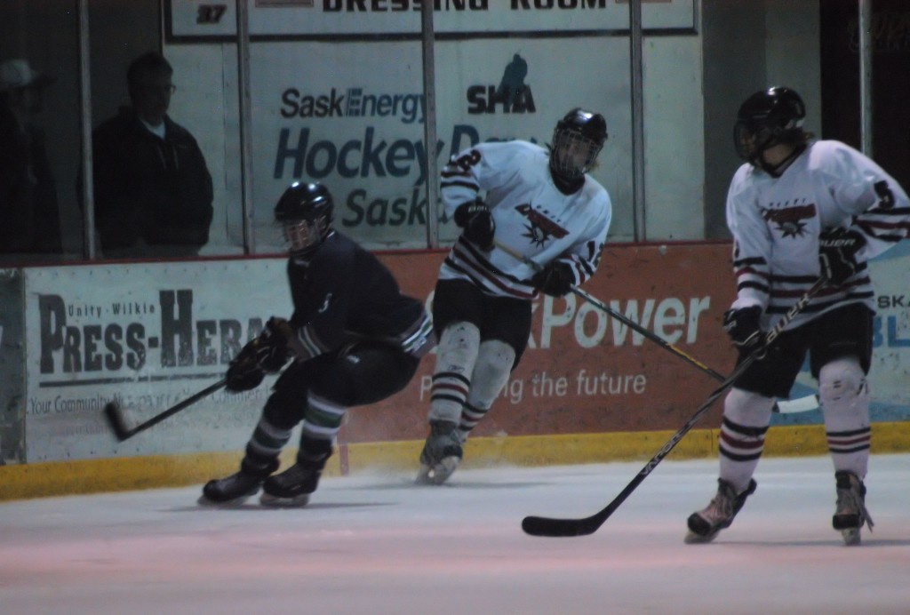 Midgets vs. Melfort Mustangs
