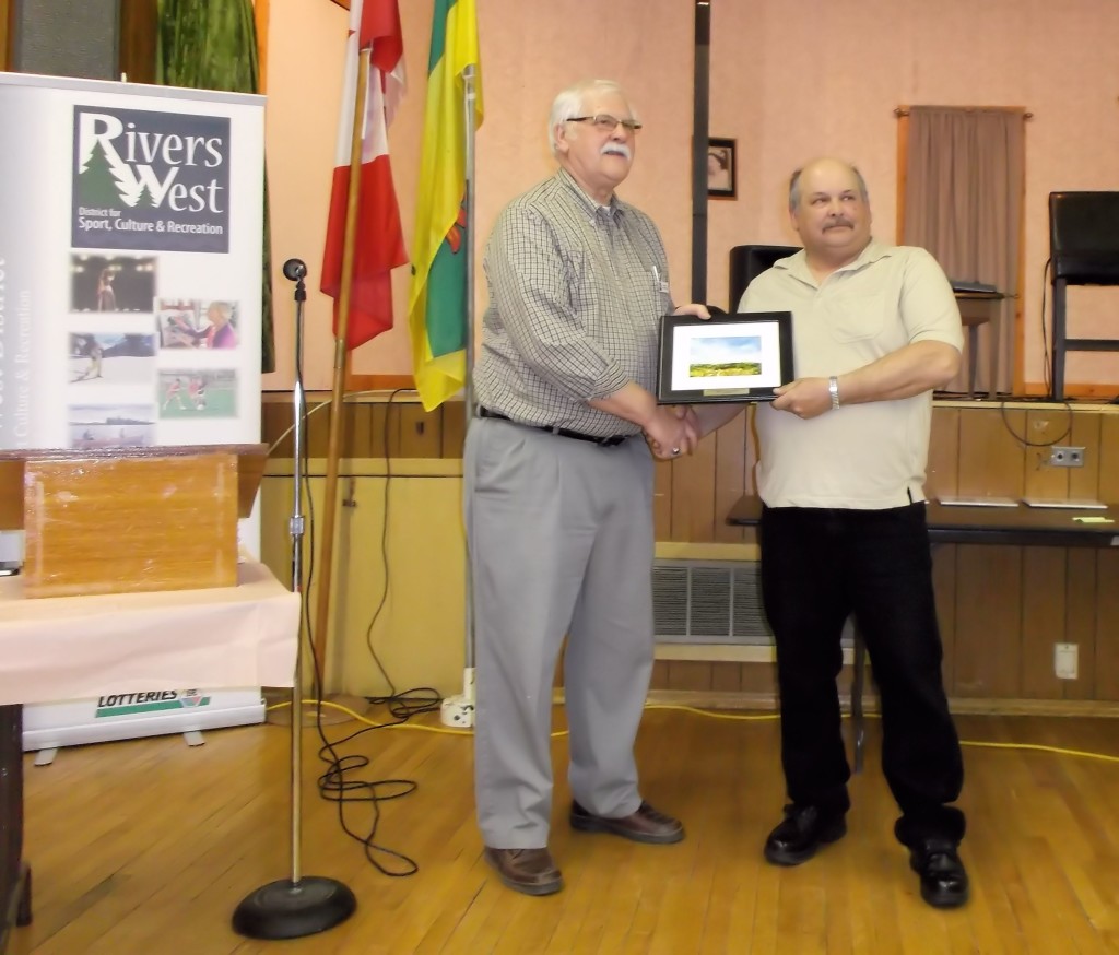 Brian Honeker of Luseland SK