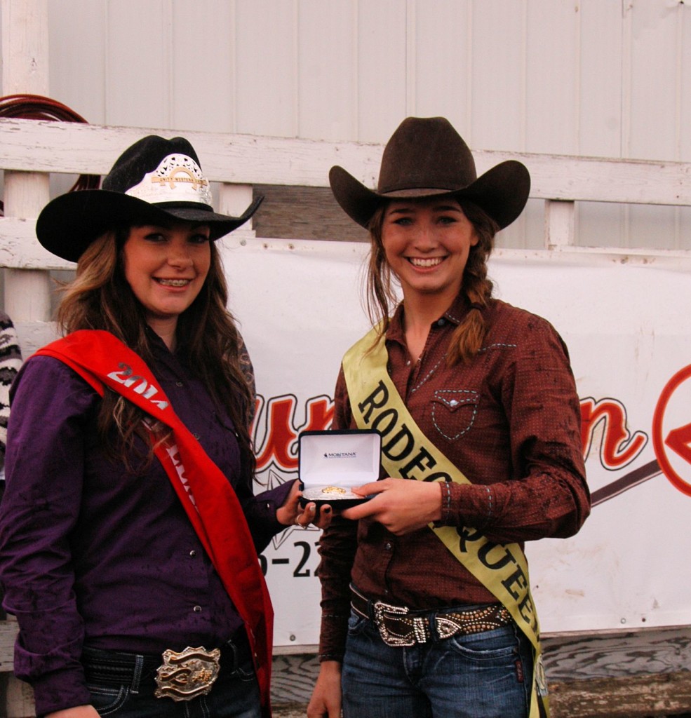Crowning of 2014 Rodeo Queen
