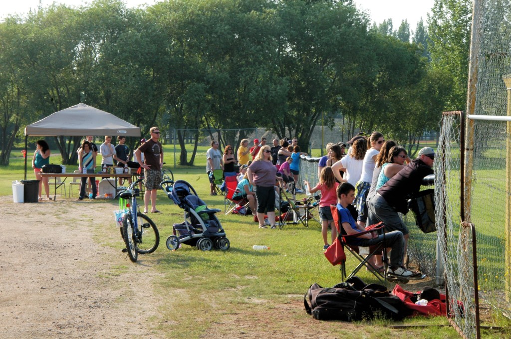 Unity minor ball booth and spectators