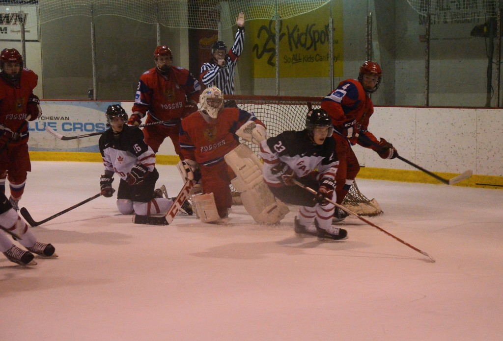 hockey action