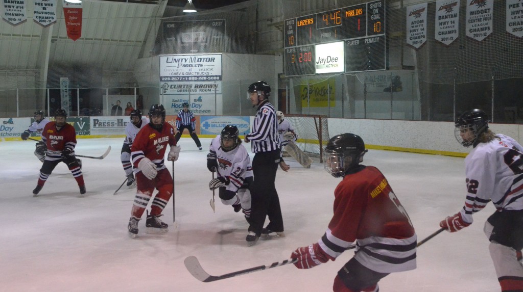bantams after faceoff