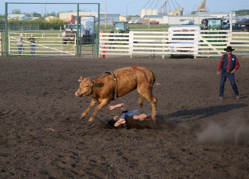 Unity Western Days Celebrity Bull Riding