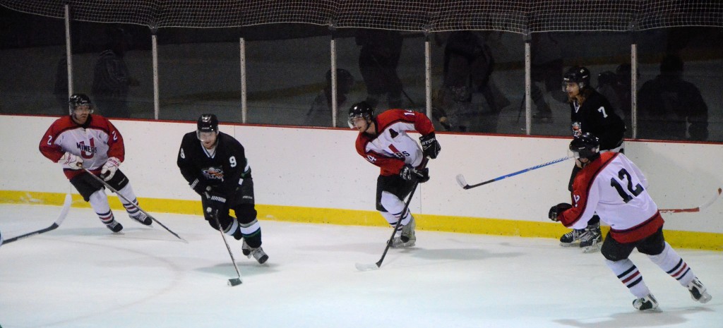 swhl mallards miners skate race
