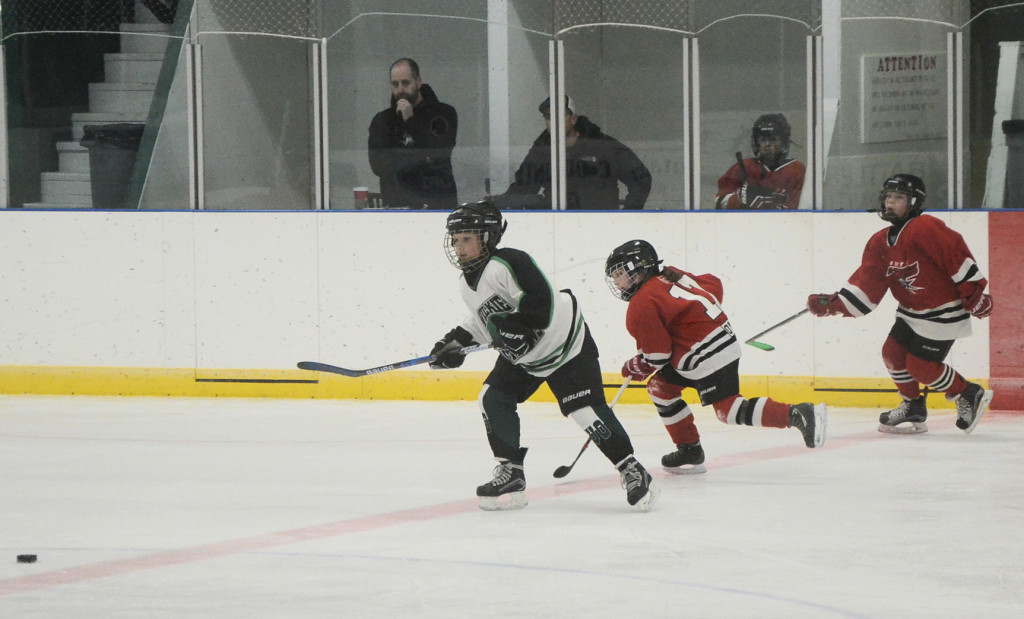 Atom Wilkie Outlaws hockey power play