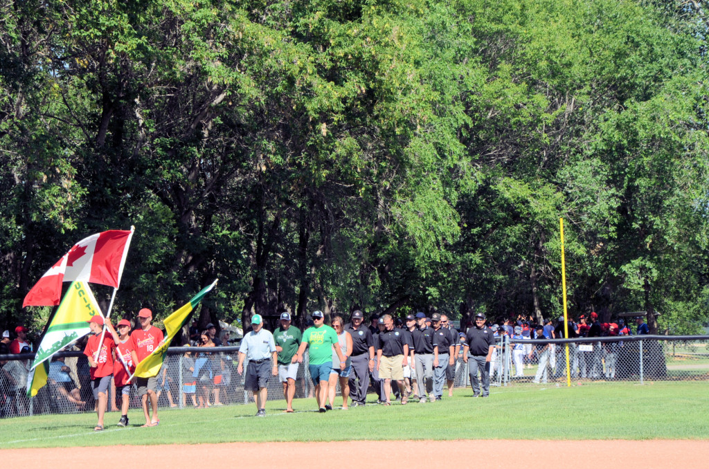 Provincial baseball championships at Unity SK