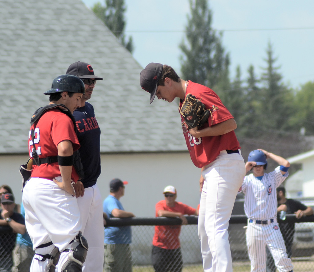 8095 coach dan to the mound