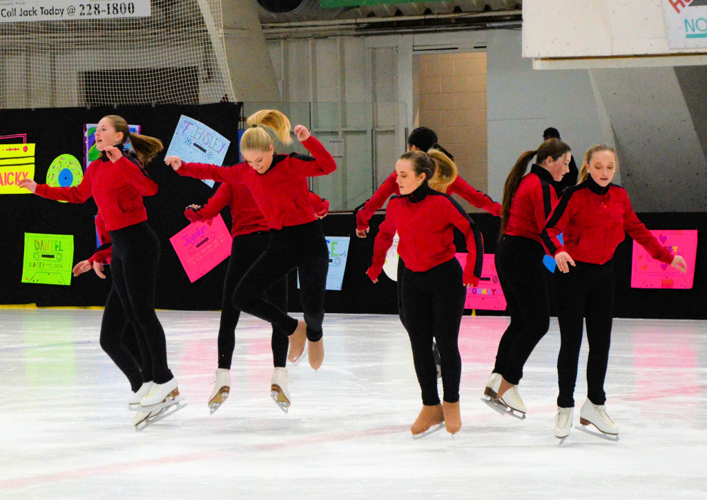 Unity Skating Club senior skaters