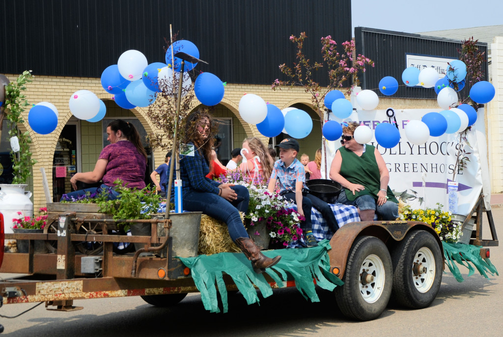 Hollyhock's Greenhouse was named Best Kids' Float!