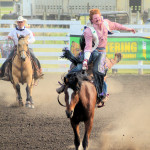 4837 bronc rider 1 hat gone