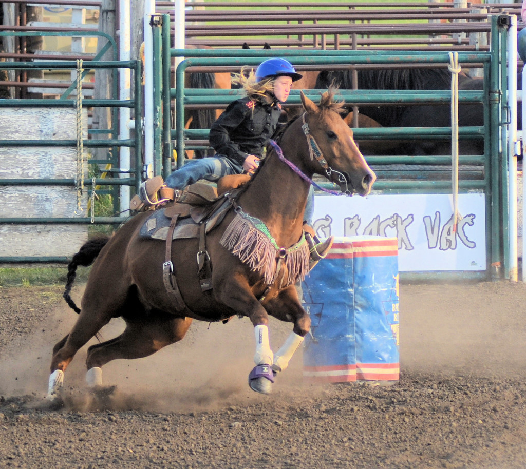 a cowgirl and her horse